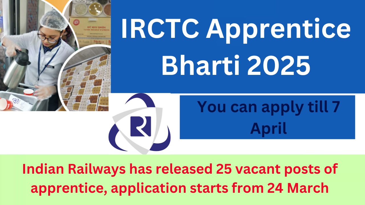 IRCTC Apprentice Bharti 2025