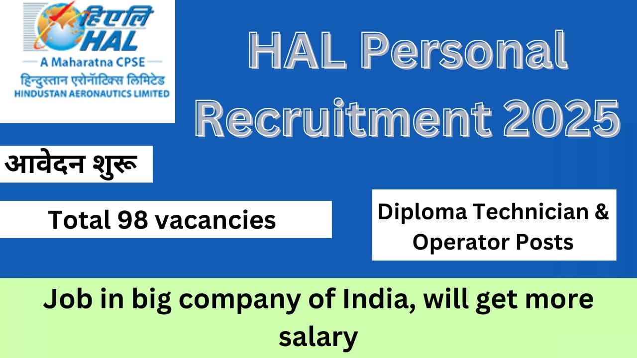 HAL Personal Recruitment 2025